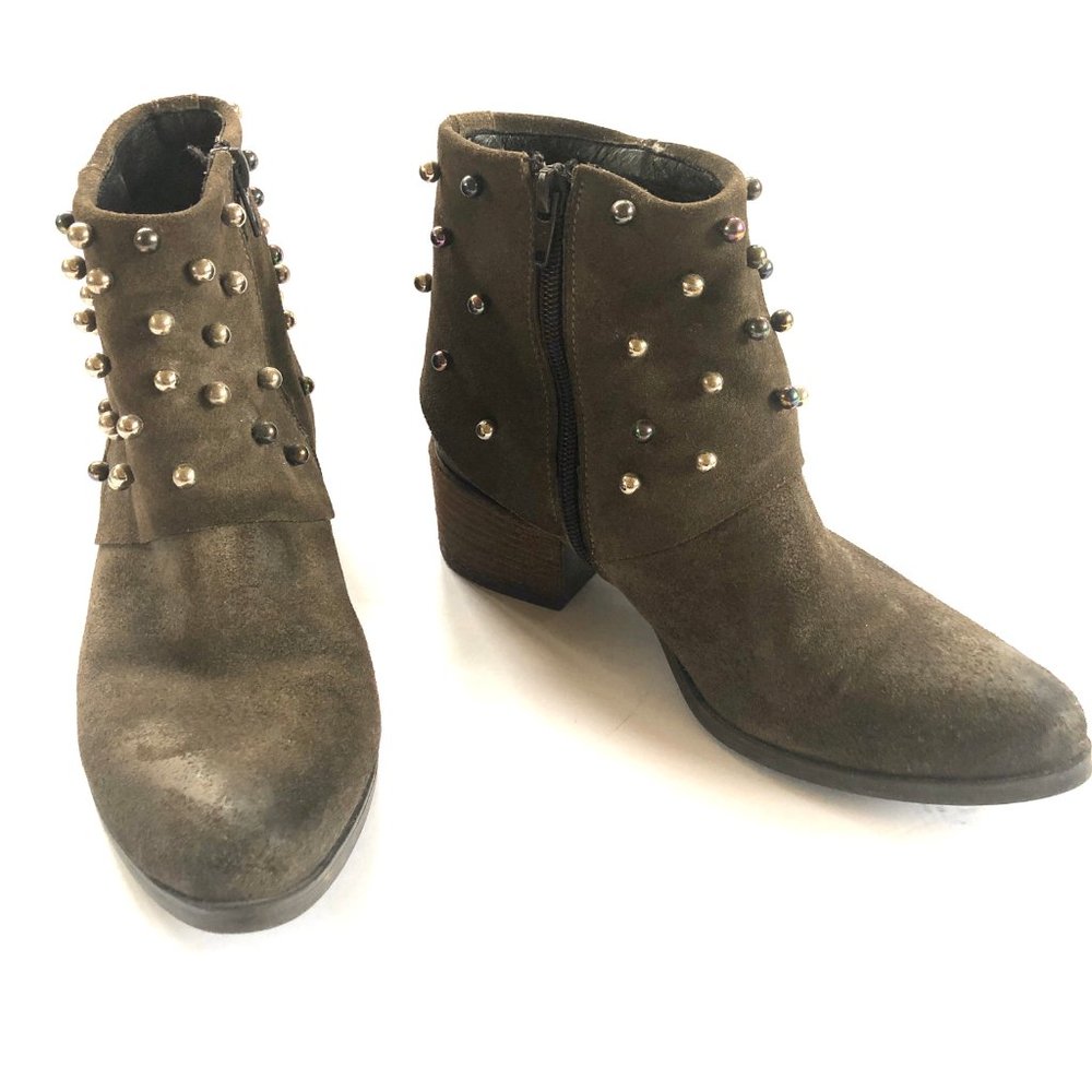 Mia Sheridan Marlo Multicolor Studded Bootie